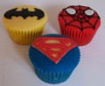 Muffins de superheroes